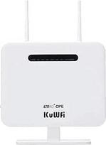 KuWFI 4G LTE Wi-Fi maršrutizatorius, belaidis 4G maršrutizatorius su SIM kortelės lizdu, palaikantis B1/B3/B5/B7/B8/B20 CPE810-EU
