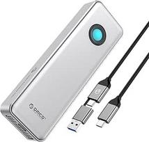 ORICO 40Gb/s RGB nešiojamasis 2 TB SSD diskas, USB4.0 3700MB/s, išorinis SSD diskas su "2-in-1" USB C kabeliu, įmontuotu ventiliatoriumi, suderinamas su "Thunderbolt 4/3", PSSD - R3700
