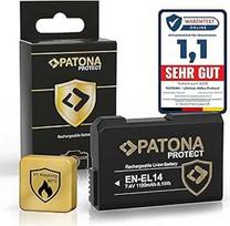 PATONA Protect V1 EN-EL14 EN-EL14a akumuliatorius (1100 mAh) su NTC jutikliu ir V1 korpusu
