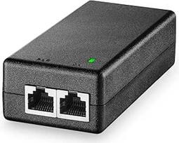 YuLinca Gigabit PoE Injector 15.4W, 802.3af maitinimo per Ethernet PoE adapteris, 10/100/1000Mbps, ne PoE į PoE adapterį, Plug & Play, atstumas iki 100 metrų (328 pėdų)