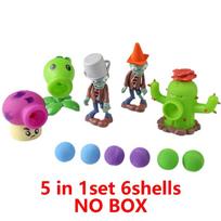 Plants vs Zombies 2 žaidimo rinkinys Kaktusas Žirnių mėtytuvas Kokoso patranka Originalus žaidimo scena Figūrėlės Papuošalai Minkštas silikonas Gimtadienio dovana berniukui
