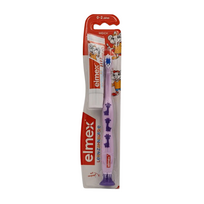 Elmex Kids Dantų Šepetėliai + dantų pasta 12ml, Įvairios spalvos (0-2 metai) (Iš Vokietijos)