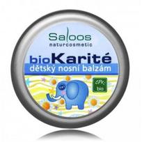 Saloos Bio Karite Nasal For Children balzamas vaikams nosies sričiai - 19 ml.