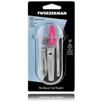 Tweezerman Mini Nail Rescue nagų priežiūros rinkinys (žirklutės + dildė + odelių spaustuvas + žnyplės) - 1 vnt.
