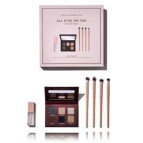 SOSU Cosmetics All Eyes On You Collection makiažo priemonių rinkinys (4 vnt. šepetėlis + 1 vnt. akių šešelių paletė + 6 ml. lūpų aliejus) - 1 vnt.