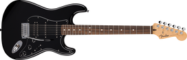 Elektrinė gitara Fender Standard Stratocaster HSS LRL BPG juoda