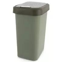 Šiukšliadėžė plastikinė žalia 25 l