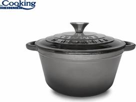 Puodas emaliuoto ketaus 2.9L 22x9.5cm HR-ZVC-C22 HEINNER