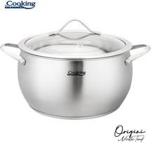 Puodas nerūdijančio plieno su teflono danga 6L 24x13.5cm HR-RW-T06 HEINNER