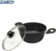 Puodas su dangčiu aliuminio su keramikos danga 2.8L 22x9cm HR-NL-22S HEINNER
