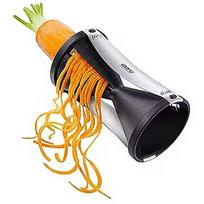 Gefu Spirelli slicer Manual Black, Silver Plastic, Stainless steel G-13460