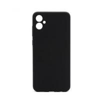 „Connect“ Samsung Galaxy A05 4G aukščiausios kokybės minkštas silikoninis dėklas, juodas