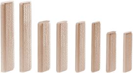 DOMINO buko medienos kaiščiai D 14x100/80 BU