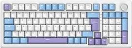"G-Lab KEYZ Elite 400 WB" - belaidė žaidimų klaviatūra su trimis režimais, 2,4 GHz / Bluetooth / laidinė - mechaninė klaviatūra su karšto keitimo funkcija, iš anksto suteptas jungiklis, 5 sluoksnių tarpinė, RGB + Macro - AZERTY FR