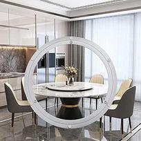 Pasukamo stalo guolis, 8" 12" 16" 24" 32" aliuminio pasukamas guolis Pasukamas apvalus stalas, besisukantis "Lazy Susan" valgomojo stalas (dydis: 10" (250 mm)) (dydis: 23" (580 mm))