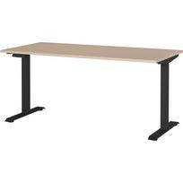 Elektra reguliuojamas aukštis rašomasis stalas iš ąžuolo 80x160 cm – Germania