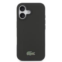 Lacoste Iconic Petit Pique MagSafe dėklas + Wallet skirtas Apple iPhone 17 juodos spalvos