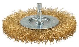 Makita D-73695 Wire Wheel Brush, 100 mm, 0,3 mm, 1/4"