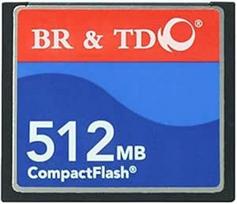 "Br&td" optinė fotoaparato kortelė "Compact Flash" atminties kortelė (512MB)