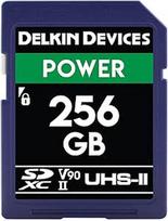 "Delkin Power SDXC UHS-II (V90)" 256GB atminties kortelė (DDSDG2000256)