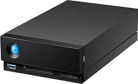 "LaCie 1big Dock HDD" 16 TB išorinis kietasis diskas, "Thunderbolt 3", USB, "PC Mac iPad" ir "iPhone", duomenų gelbėjimo paslauga (STHS16000800)