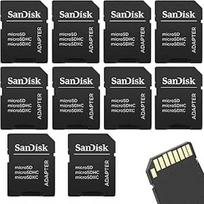 "MicroSD Micro SD to SD HC SDHC" atminties kortelių skaitytuvas - NAUJAS (10)