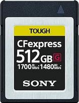 "Sony Cfexpress Tough" atminties kortelė - juoda - 512GB