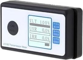 "Tint Meter 160" nešiojamasis saulės plėvelės perdavimo matuoklis Testo langų atspalvis UV IR slopinimas Regimosios šviesos perdavimas pradedantiesiems "pasidaryk pats