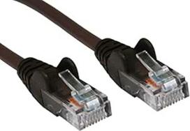 0,5 m ilgio tinklo kabelis (rudas) - CAT5e (pagerintas) - RJ45 - Ethernet - Patch - LAN - Maršrutizatorius - Modemas - 10/100 - Kabelis