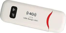 Nešiojamasis "WiFi", nešiojamasis 4G LTE USB "WiFi" maršrutizatorius, mobiliojo tinklo prieigos taškas, iki 10 įrenginių, prijungti ir naudoti, skirtas namams, kelionėms, biurui, baltos spalvos