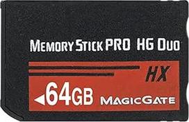 Originali 64GB "Memory Stick Pro-HG Duo" PSP atminties kortelė, suderinama su "Sony PSP1000 2000 3000" fotoaparato atminties kortele