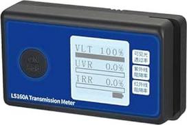 Skaitmeninis UVA/UVB matuoklis 160A plėvelės pralaidumo matuoklis 1400 nm infraraudonųjų spindulių pralaidumo atspalvis Apšviestas LCD ekranas Atminties funkcija