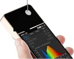 Tint metras, 320 spektrometras Apšvietimo LED testeris Lux Meter CCT CRI Metro, skirtas matuoti plėvelę, plėvelės stiklą (spalva: lygio jutiklis, dydis: 1 UK)