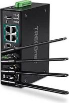 TRENDnet TI-WP100 Pramoninis AC1200 belaidis Gigabit PoE+ maršrutizatorius, juodas