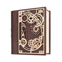 Medinis konstruktorius UGEARS Book of Secrets paslapčiu knyga