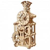 Medinis konstruktorius UGEARS Engine Clock