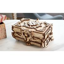 Medinis konstruktorius UGEARS Antique Box. Senovinė papuošalų dėžutė