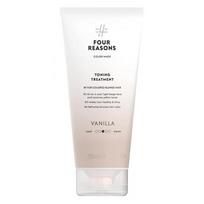 Four Reasons Color Mask Toning Treatment Tonizuojanti priemonė dažytiems plaukams, Vanilla
