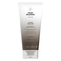Four Reasons Color Mask Toning Treatment Tonizuojanti priemonė dažytiems plaukams, Coffee
