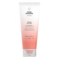 Four Reasons Color Mask Toning Shampoo Tonizuojantis šampūnas dažytiems plaukams, Rose Gold