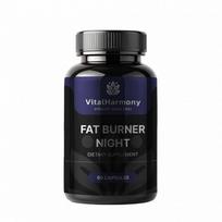 Vitalharmony Fat Burner Night Maisto papildas, 60 kapsulių