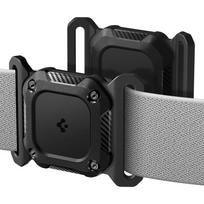 "airtag 1 / 2" Lokatoriaus "tough Armor Pet Collar" Dėklas - Juodas