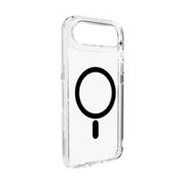 "iphone 17 Air" Galinis Dėklas Tpu Pc Lite Magsafe - Skaidrus Juodas žiedas