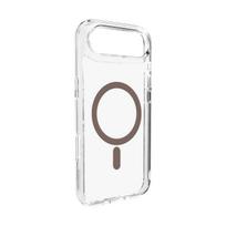 "iphone 17 Air" Galinis Dėklas Tpu Pc Lite Magsafe - Skaidrus Rudas žiedas