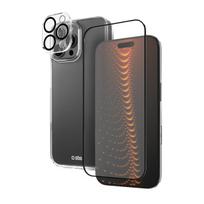 "iphone 16 Pro Max" Ekrano Ir Fotoaparato Apsauginis Stiklas "3-in-1" Apsauginis Rinkinys D3o - Skaidrus