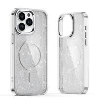 Blizgus Galinis Dėklas "samsung Galaxy A16 5g Glitter Case Magsafe" - Baltas