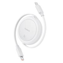 Usb-c Ištraukiamasis Kabelis "free2pull 60w", 1 M - Baltas