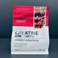 OstroVit Creatine Monohydrate (su skoniais) - 500g Vyšnios