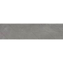 Mexen Lassa Spiga Steel glazūruotas gresas, rektifikuota G1, sieninė plytelė 120 x 30 cm, matinė - TL705-120-030-53