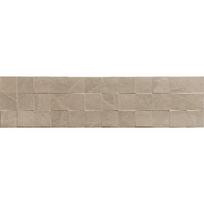Mexen Icon Lyon Beige glazūruotas rektifikuotas G1 sieninė plytelė 120 x 30 cm, matinė - TL712-120-030-50